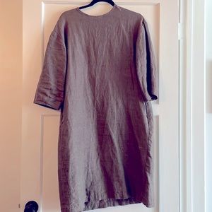 Muji linen dress